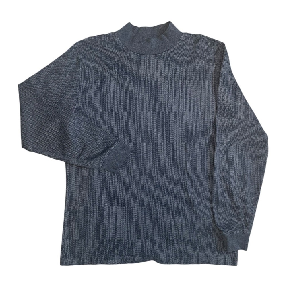 Lands' End‎ Mens Large 42-44 Herringbone Pullover Sweater